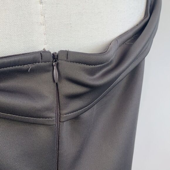 Armani Exchange NWT gray with black lace dress - Picture 9 of 13